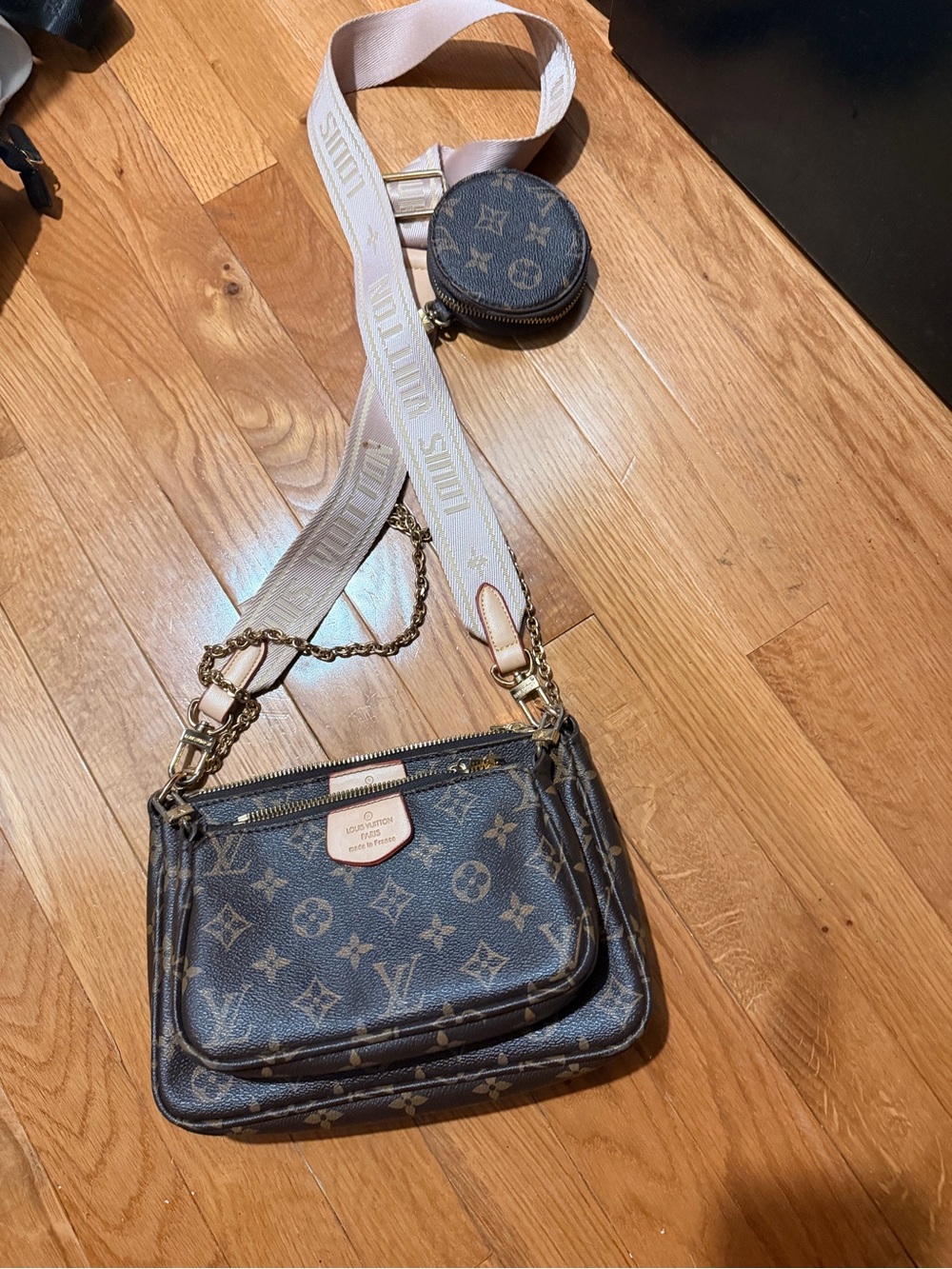 Inspired Brown Monogram Multi Pochette Accessoires Crossbody Bag